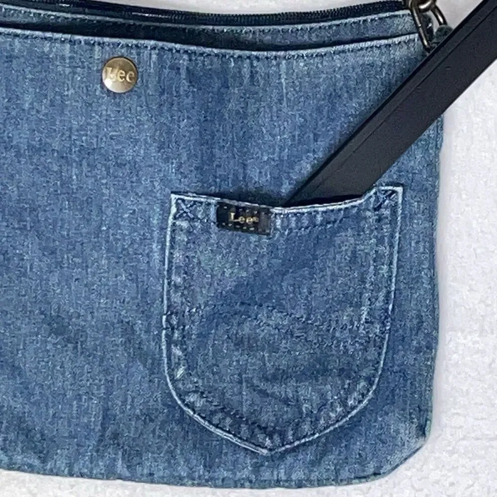 Lee Riders Denim Y2K Jean Handbag Bag Crossbody Belt Clean Cowgirl Western
